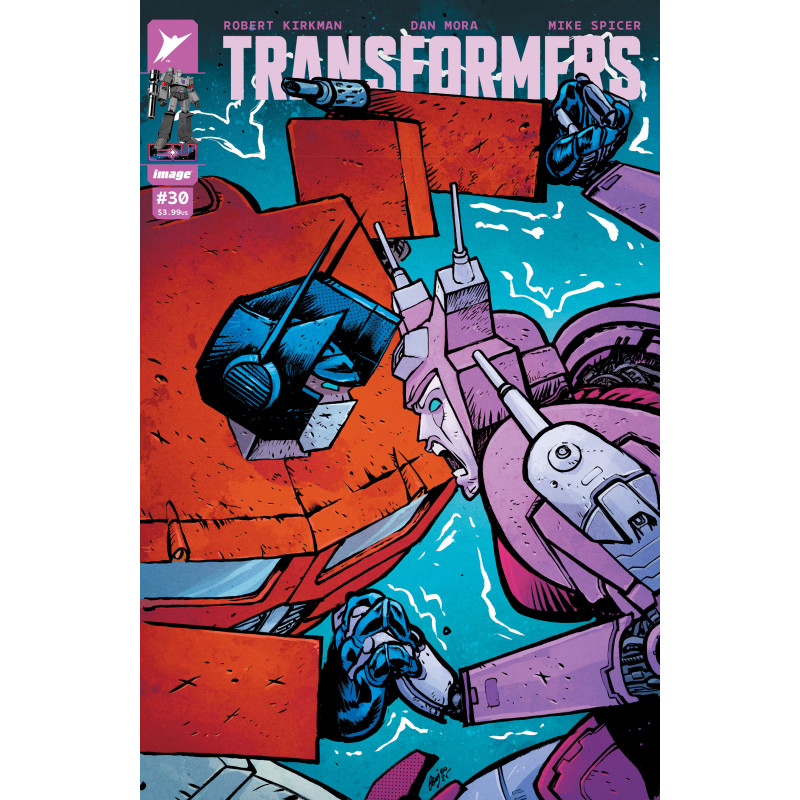 TRANSFORMERS 30 CVR B DANIEL WARREN JOHNSON & MIKE SPICER VAR
