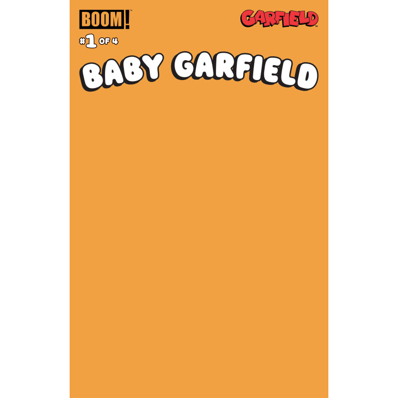 BABY GARFIELD 1 CVR D BLANK SKETCH ORANGE VAR