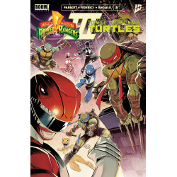 MIGHTY MORPHIN POWER RANGERS/TEENAGE MUTANT NINJA TURTLES III 5 CVR A ALESSIO ZONNO
