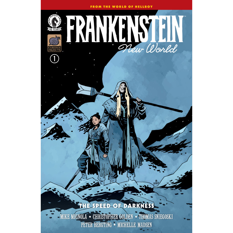 FRANKENSTEIN: NEW WORLD--THE SPEED OF DARKNESS 1 CVR A PETER BERGTING