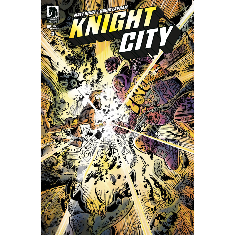 KNIGHT CITY 3 CVR A DAVID LAPHAM