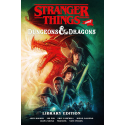 STRANGER THINGS AND DUNGEONS & DRAGONS LIBRARY EDITION HC
