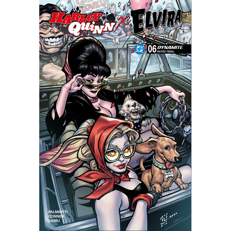 HARLEY QUINN X ELVIRA 6 CVR B CHAD HARDIN VAR