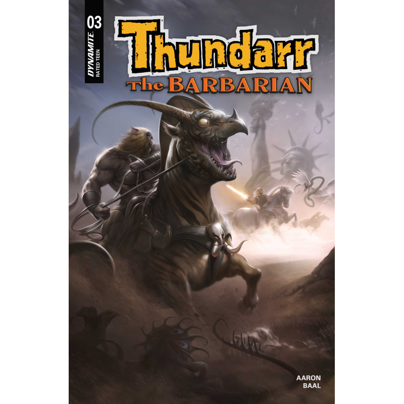 THUNDARR THE BARBARIAN 3 CVR B FRANCESCO MATTINA VAR