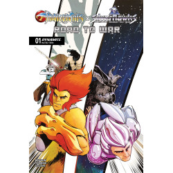 THUNDERCATS X SILVERHAWKS ROAD TO WAR (ONE SHOT) CVR A SEBASTIAN PIRIZ