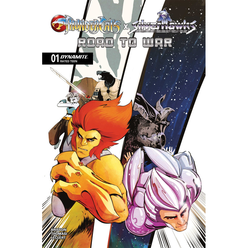 THUNDERCATS X SILVERHAWKS ROAD TO WAR (ONE SHOT) CVR A SEBASTIAN PIRIZ