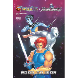 THUNDERCATS X SILVERHAWKS ROAD TO WAR (ONE SHOT) CVR B MEGHAN HETRICK VAR