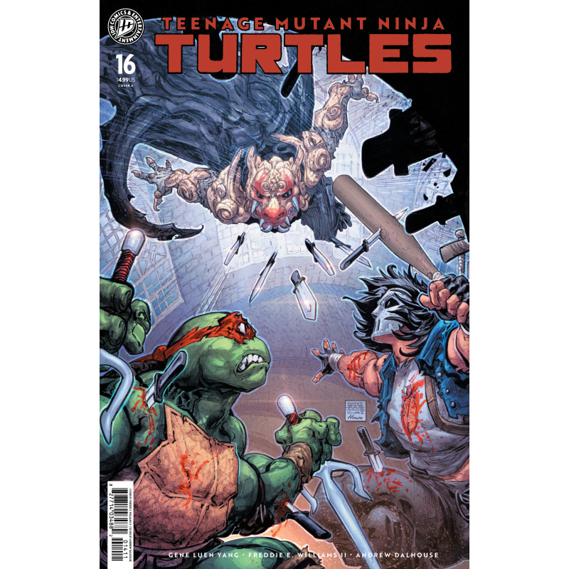 TEENAGE MUTANT NINJA TURTLES 16 CVR A FREDDIE E. WILLIAMS II