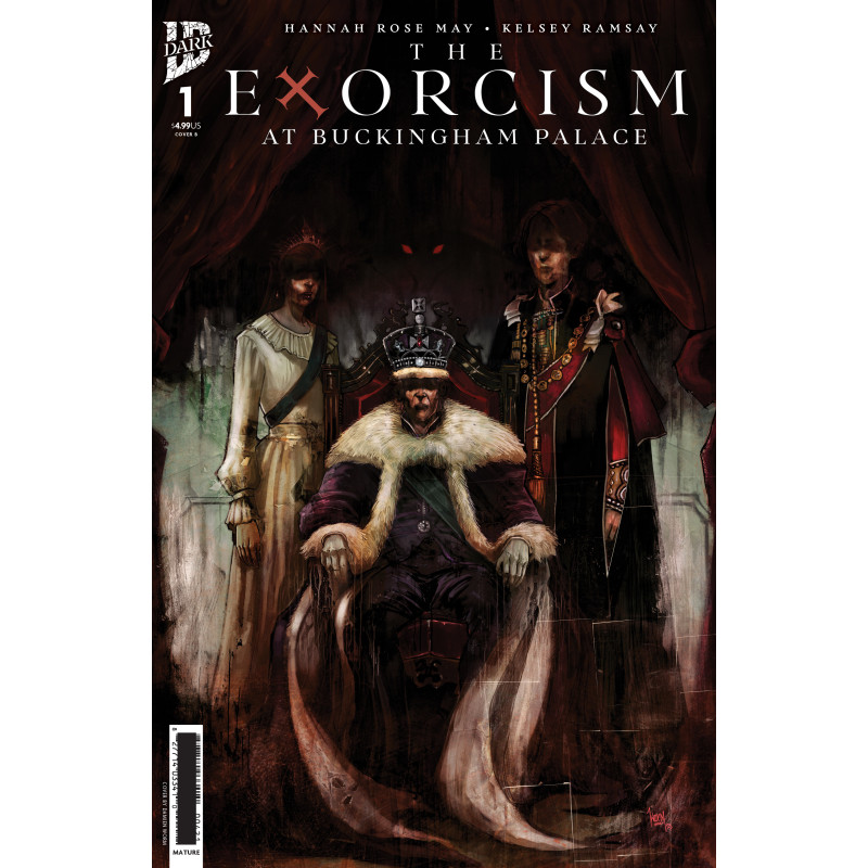 THE EXORCISM AT BUCKINGHAM PALACE 1 CVR B DAMIEN WORM VAR