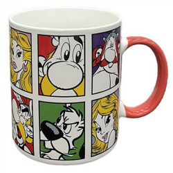 MUG EN PORCELAINE PORTRAITS ASTERIX ET OBELIX