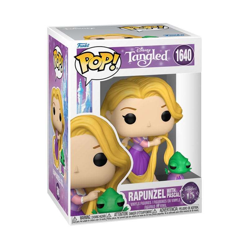 RAIPONCE ET PASCAL GOWN POP VINYL FIGURINE 9 CM