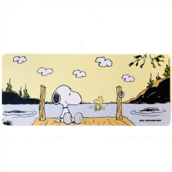 TAPIS DE BUREAU XL PEANUTS SNOOPY 70X30CM