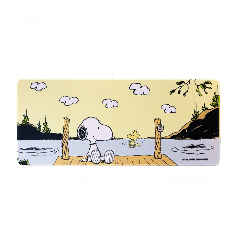 TAPIS DE BUREAU XL PEANUTS SNOOPY 70X30CM