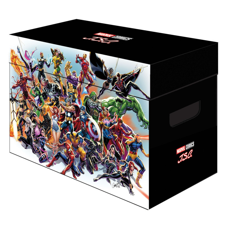 MARVEL GRAPHIC COMIC BOX MARVEL UNIVERSE BY J SCOTT CAMPBELL