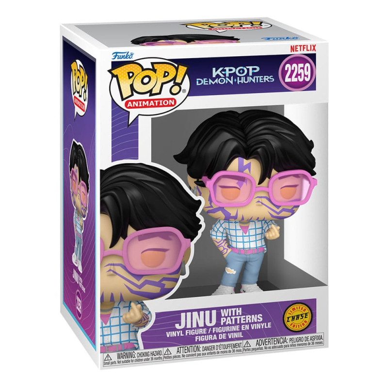 JINU CHASE KPOP DEMON HUNTERS POP ANIMATION VINYL FIGURINE 9 CM