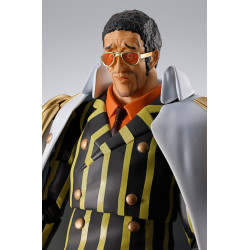 BORSALINO ONE PIECE FIGURINE S H FIGUARTS FUTURE ISLAND EGGHEAD 20 CM