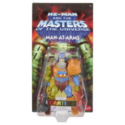MAN AT ARMS MOTU ORIGINS CARTOON COLLECTION FIGURINE 14 CM