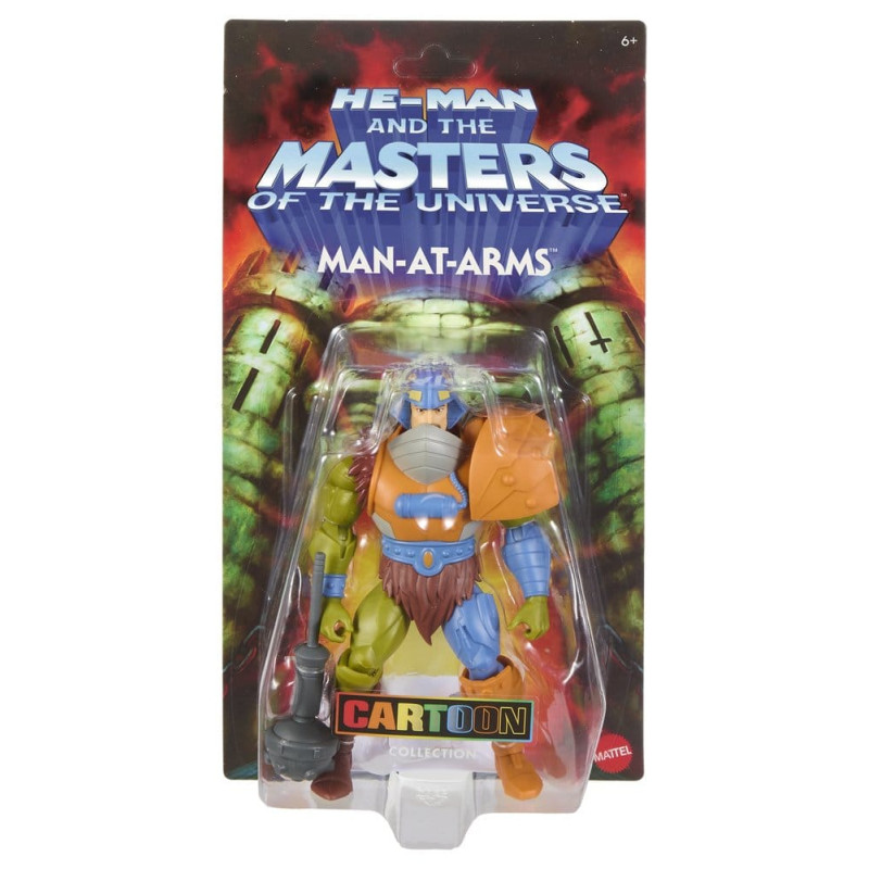 MAN AT ARMS MOTU ORIGINS CARTOON COLLECTION FIGURINE 14 CM