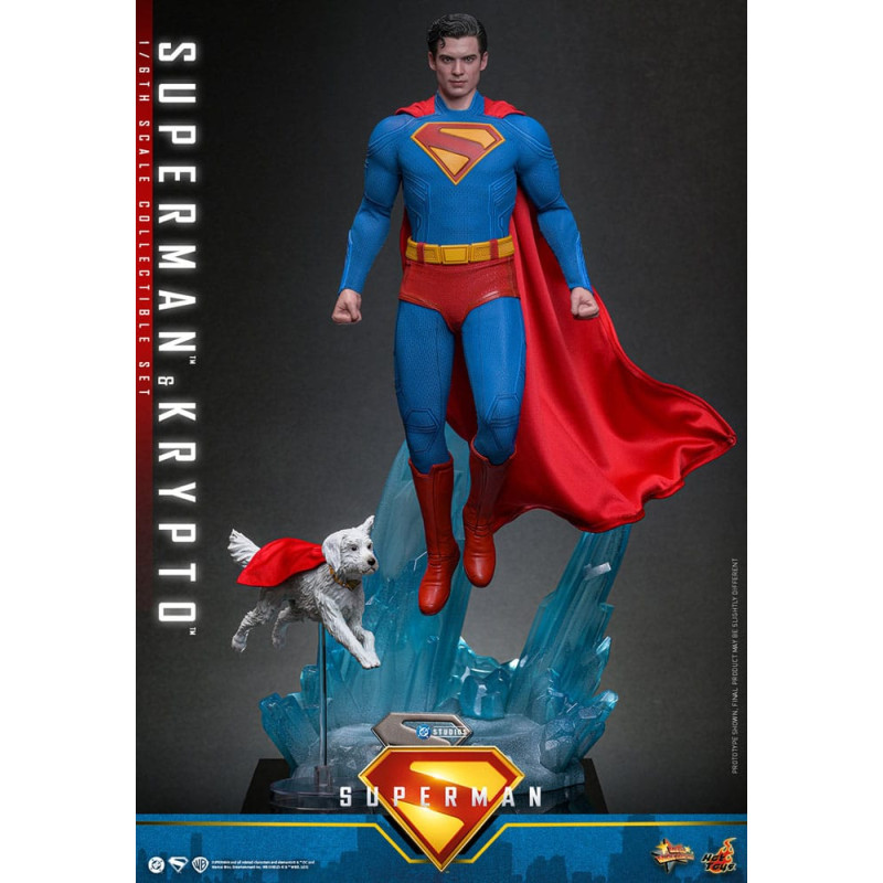SUPERMAN AND KRYPTO 2025 FIGURINE MOVIE MASTERPIECE 33 CM