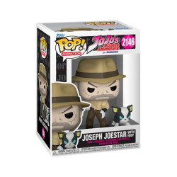 JOSEPH ET IGGY JOJO S BIZARRE ADVENTURE BUDDY ANIMATION POP ANIMATION VINYL FIGURINES 9 CM