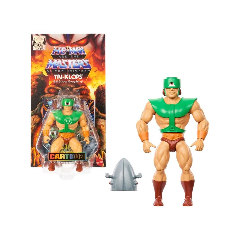 TRI KLOPS MASTERS OF THE UNIVERSE CARTOON COLLECTION FIGURINE 14 CM