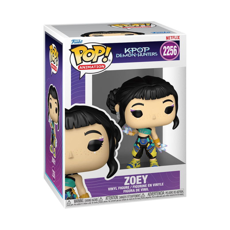 ZOEY KPOP DEMON HUNTERS POP ANIMATION VINYL FIGURINE 9 CM