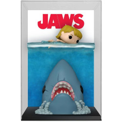 LES DENTS DE LA MER JAWS POP COMIC COVER VINYL FIGURINE 9 CM