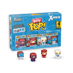 MAGNETO XMEN MARVEL PACK 4 FIGURINES BITTY POP VINYL 2 CM