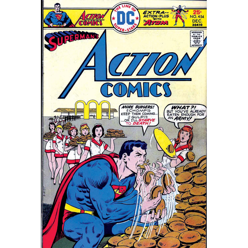 ACTION COMICS 454 FACSIMILE EDITION CVR A BOB OKSNER