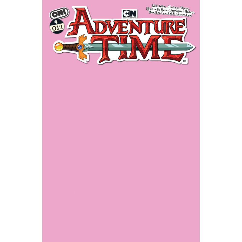 ADVENTURE TIME (2025) 12 CVR C GUMBALL GUARDIAN PINK BLANK SKETCH VAR