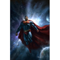 ADVENTURES OF SUPERMAN BOOK OF EL 8 (OF 12) CVR B LUCAS PARILLO CARD STOCK VAR