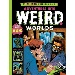 ATLAS COMICS LIBRARY HC NO 09 ADVENTURES INTO WEIRD WORLDS VOL 01 (MR)