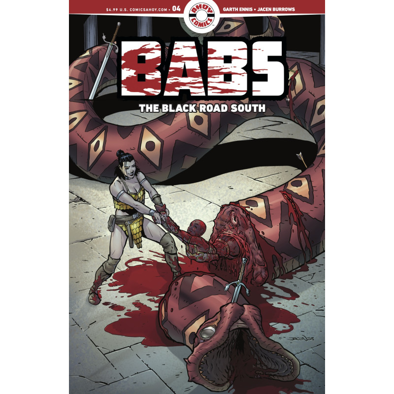 BABS THE BLACK ROAD SOUTH 4 (OF 6) CVR A JACEN BURROWS (MR)