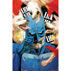 BATMAN 8 CVR G GUILLEM MARCH APRIL DROOLS CARD STOCK VAR