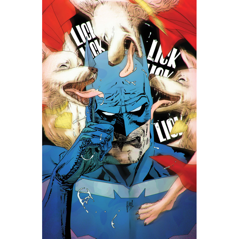 BATMAN 8 CVR G GUILLEM MARCH APRIL DROOLS CARD STOCK VAR