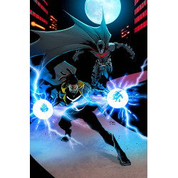 BATMAN STATIC BEYOND 5 (OF 6) CVR C DEXTER SOY CARD STOCK VAR