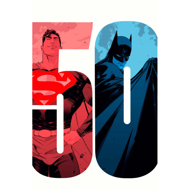 BATMAN SUPERMAN WORLDS FINEST 50 CVR E ADRIAN GUTIERREZ CARD STOCK VAR