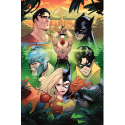 BATMAN SUPERMAN WORLDS FINEST 50 CVR H VASCO GEORGIEV THINGS TO COME CARD STOCK VAR