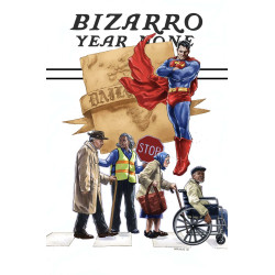 BIZARRO YEAR NONE 1 (OF 4) CVR F IBRAHIM MOUSTAFA CARD STOCK VAR