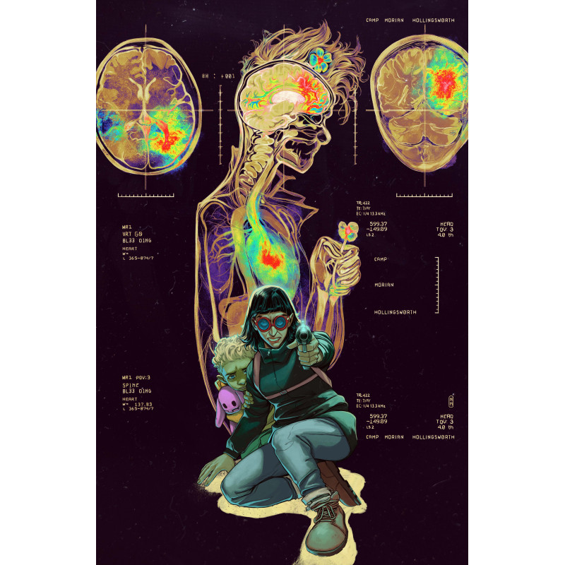 BLEEDING HEARTS 3 CVR B NIMIT MALAVIA CARD STOCK VAR (MR)