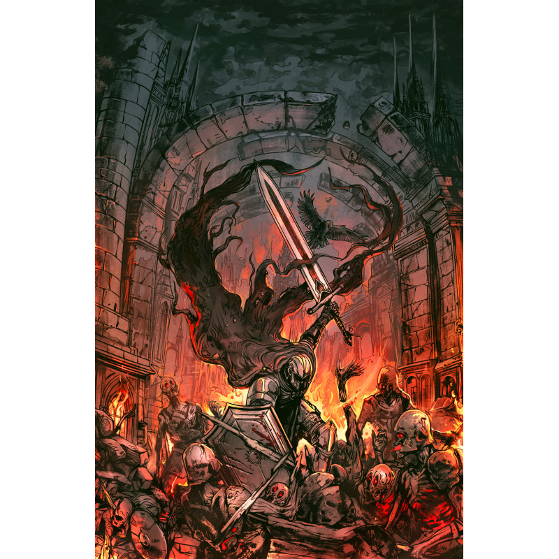 DARK SOULS MOTHER OF MOURNING 4 (OF 4) CVR C REZA AFSHAR VIRGIN VAR (MR)