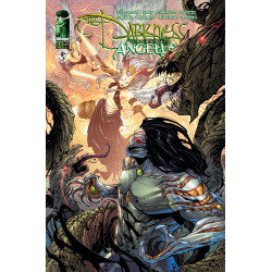 DARKNESS VS ANGELUS (ONE SHOT) CVR A GIUSEPPE CAFARO & ARIF PRIANTO