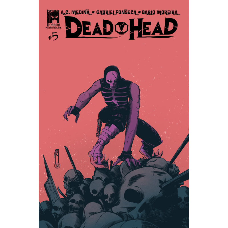 DEAD HEAD 5 CVR B JOSEPH SCHMALKE VAR (MR)