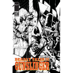 DEADLY TALES OF THE GUNSLINGER SPAWN 18 CVR B CHRIS CAMPANA B&W VAR