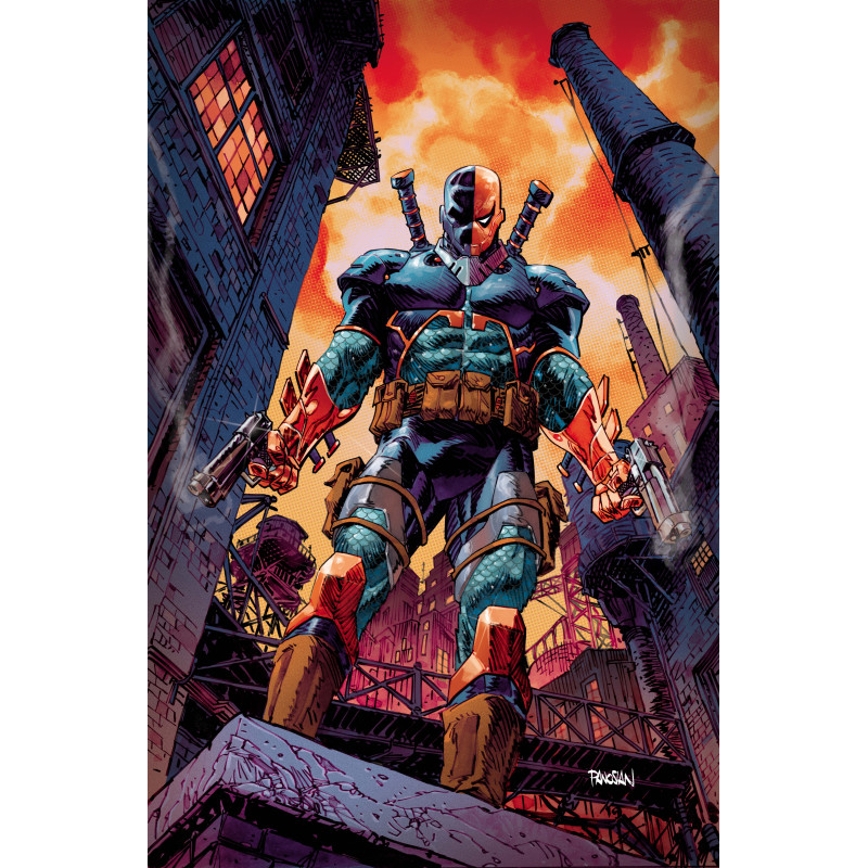 DEATHSTROKE THE TERMINATOR 2 CVR B DAN PANOSIAN CARD STOCK VAR