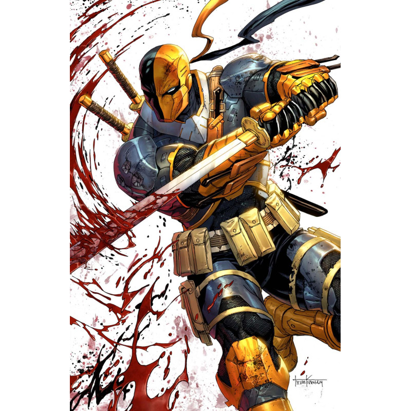 DEATHSTROKE THE TERMINATOR 2 CVR C TYLER KIRKHAM CARD STOCK VAR