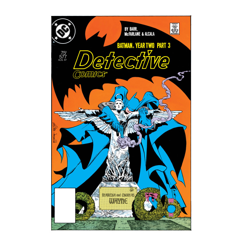 DETECTIVE COMICS 577 FACSIMILE EDITION CVR A TODD MCFARLANE (YEAR TWO PART 3 OF 4)