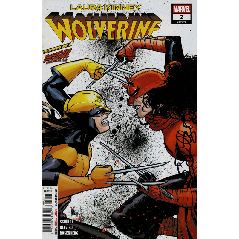 DF LAURA KINNEY WOLVERINE 2 SIGNED BY ERICA SCHULTZ