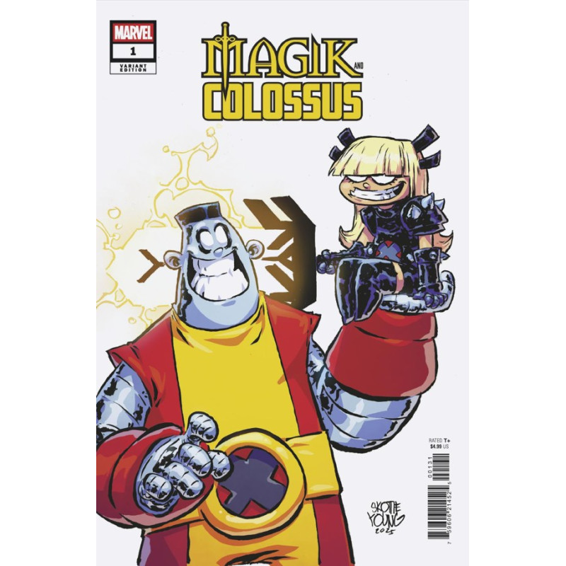 DF MAGIK AND COLOSSUS 1 SKOTTIE YOUNG VARIANT CGC GRADED