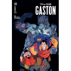 DISNEY VILLAINS GASTON 2 CVR C MILENA CICCARELLO VAR